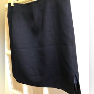 Elegant Navy Blue Women's Skirt